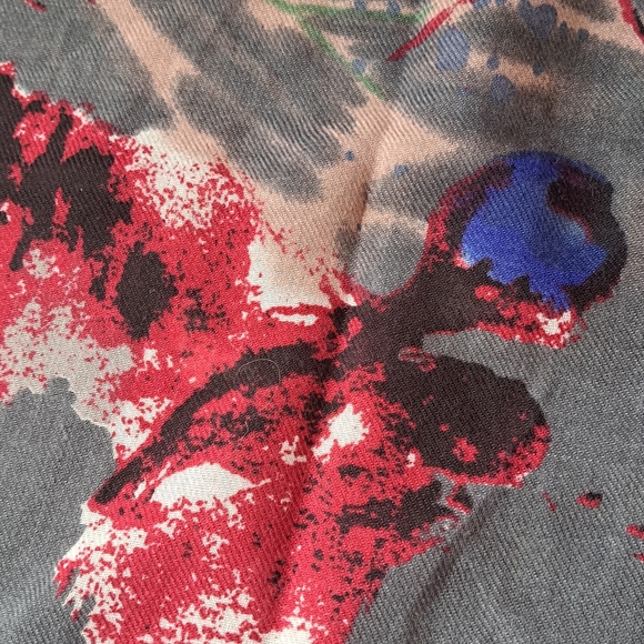 C'est Moi Large Abstract Infinity Scarf - Picture 3 of 7